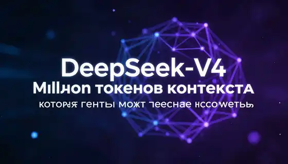 DeepSeek-V4: миллион токенов контекста, который агенты могут реально использовать