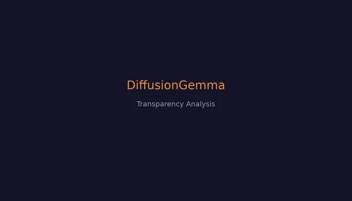 DiffusionGemma: прозрачность диффузионных моделей под микроскопом