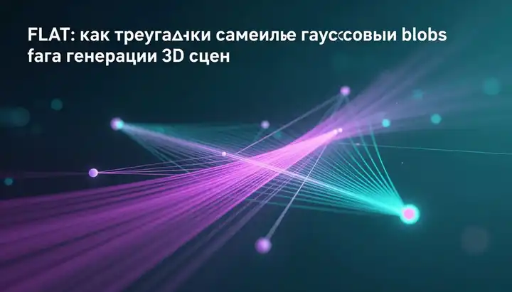 FLAT: как треугольники заменили гауссовы blobs для генерации 3D-сцен