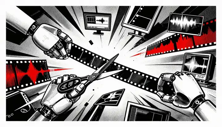 AI-видеомонтаж: 6 техник от нарезки до звука