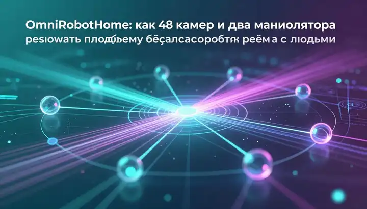 OmniRobotHome: как 48 камер и два манипулятора решают проблему безопасности роботов рядом с людьми