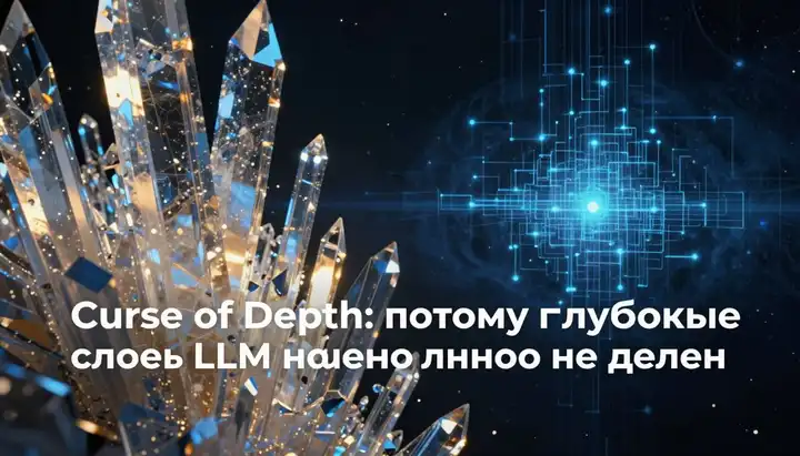 Curse of Depth: почему глубокие слои LLM почти ничего не делают