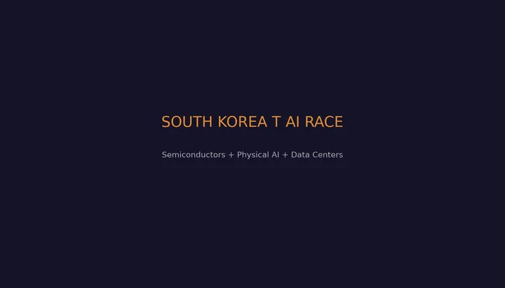 South Korea's $1T Bet: Как Сеул меняет правила глобальной AI-гонки