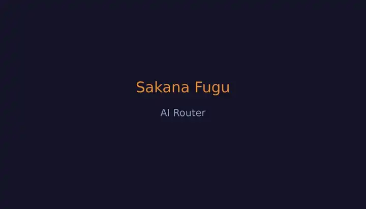 Sakana Fugu: модель-роутер, которая обходит Fable 5