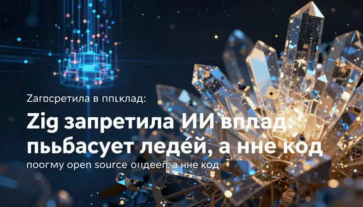 Zig запретила ИИ-вклад: почему open source выбирает людей, а не код